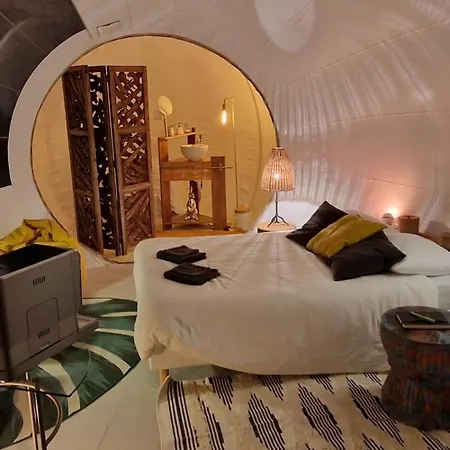 Campo de lujo Ecolieu B & Bubble By Bubbletree Bbt Sarl Drincham