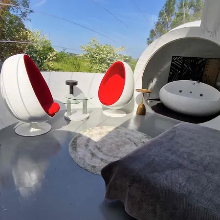 Ecolieu B & Bubble By Bubbletree Bbt Sarl 豪华帐篷 Drincham