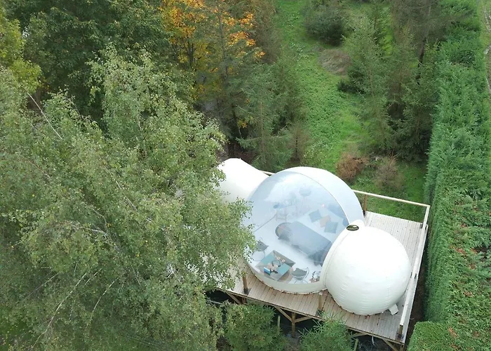 Luxe tent Ecolieu B & Bubble By Bubbletree Bbt Sarl Drincham