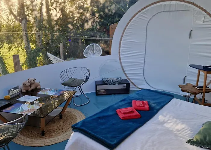 Luxe tent Ecolieu B & Bubble By Bubbletree Bbt Sarl *