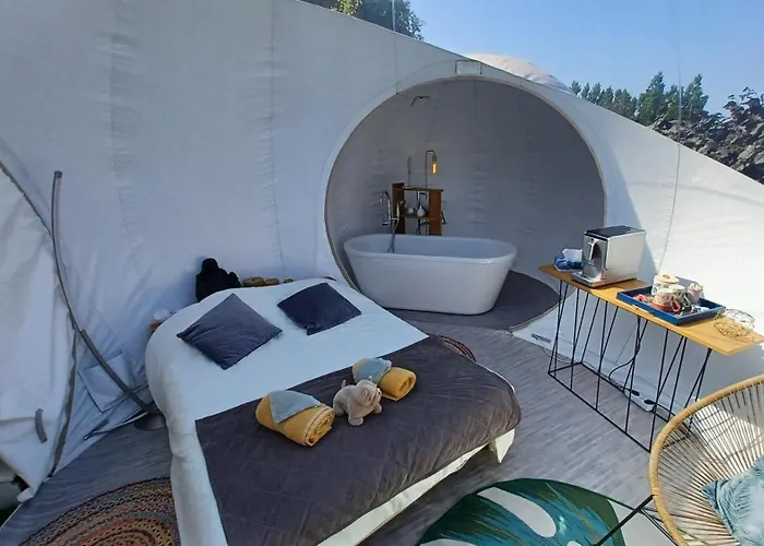 Luxe tent Ecolieu B & Bubble By Bubbletree Bbt Sarl